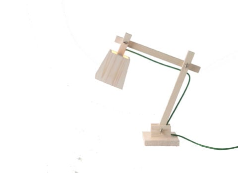 Muuto - Wood Lamp Green