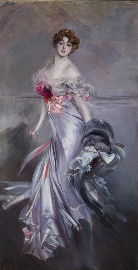 Giovanni Boldini, Ritratto di Martha Regnier – Olio su tela, collezione privata