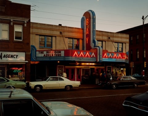 Stephen Shore, Bay Theater, Second Street, Ashland, Wisconsin, July 9, 1973  