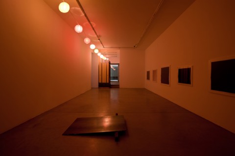 Mandla Reuter - No Such St - veduta della mostra presso la Galleria Francesca Minini, Milano 2013
