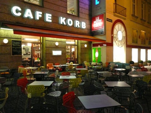 Vienna, Kultcafé Korb – Brandstätte