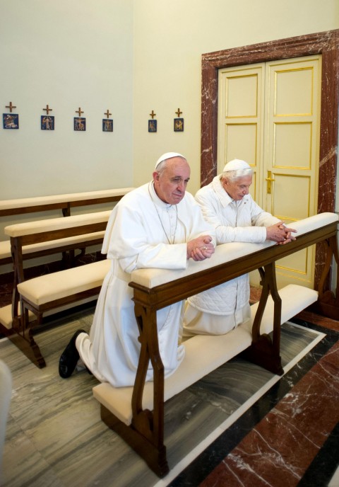 Castel Gandolfo, Papa Francesco visita Benedetto