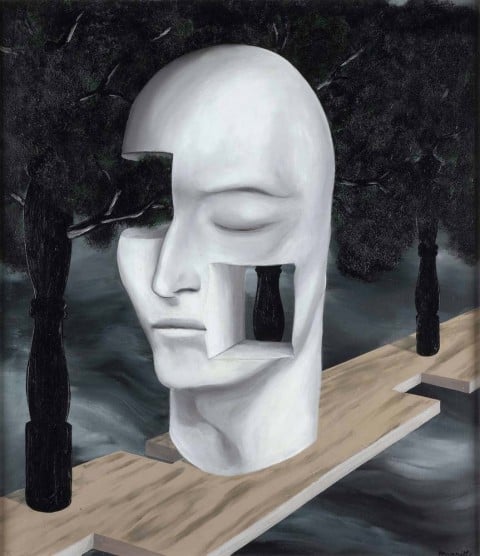 René Magritte, Le visage du génie, 1927