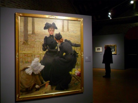 Il successo italiano a Parigi negli anni dell’Impressionismo: la Maison Goupil - veduta della mostra presso Palazzo Roverella, Rovigo 2013