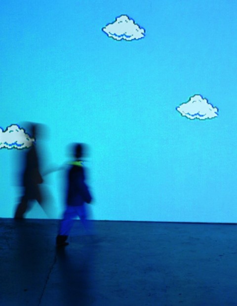 Cory Arcangel, Super Mario/Nintendo – collezio privata, Salisburgo - courtesy Thaddaeus Ropac, Salisburgo