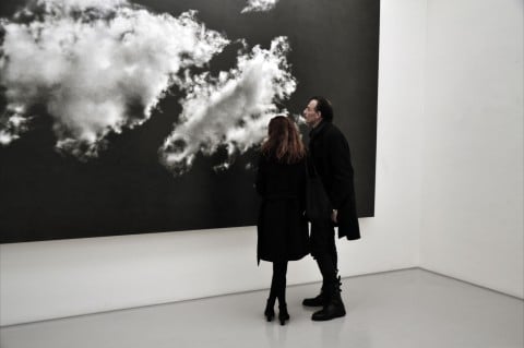 Elvio Chiricozzi - Ritroverai le nubi - veduta della mostra presso la Galleria De Crescenzo & Viesti, Roma 2013