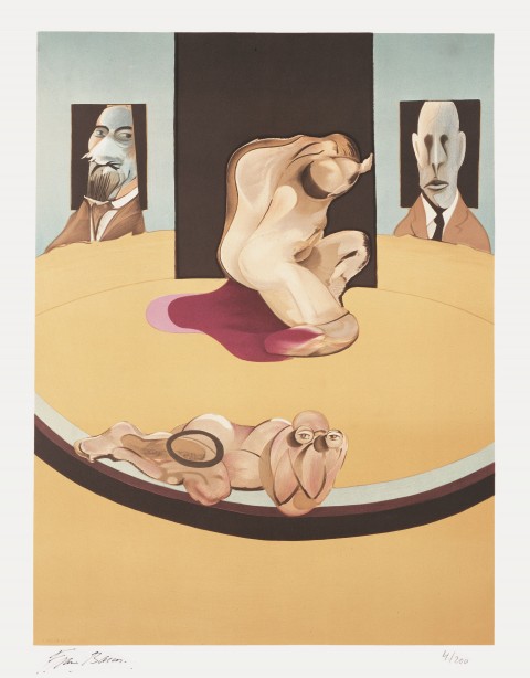 Francis Bacon, Metropolitan Museum of Art, Litografia, 1975