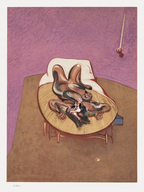 Francis Bacon, Senza titolo, Litografia, 1966