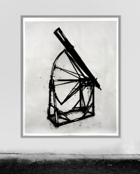 Marco Tirelli - Immaginario - veduta della mostra presso l’Istituto nazionale per la grafica, Roma 2013