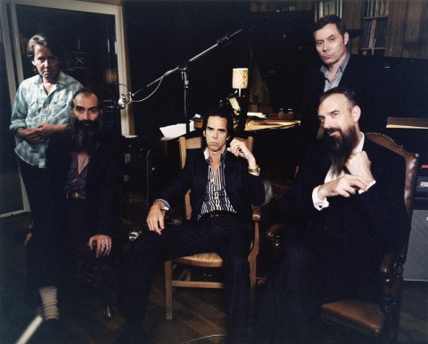 Nick Cave con i suoi Bad Seeds