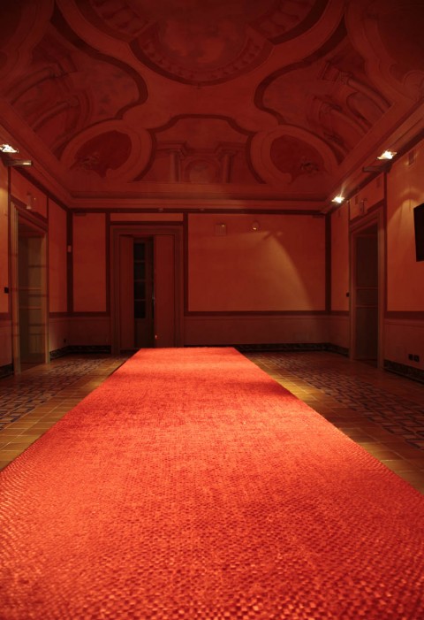 Javier Garcerà - Exhale-Inhale - veduta della mostra presso il Centro d'Arte Piana dei Colli, Palermo 2013