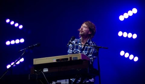 Thom Yorke - photo Leon Neal/AFP/Getty Images