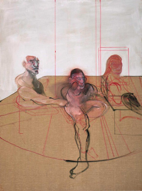 Francis Bacon, Untitled (Three Figures), C. 1981, Dublin City, Gallery The Hugh Lane © The Estate of Francis Bacon