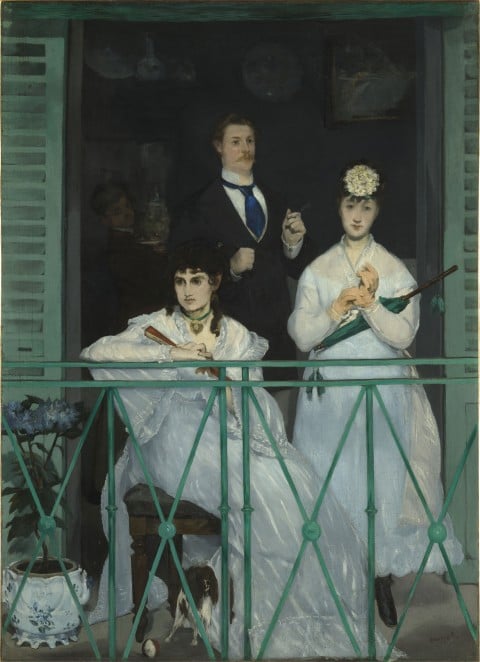 Édouard Manet, Le balcon, 1868-69 - Parigi, Musée d’Orsay - photo © RMN (Musée d'Orsay) / Hervé Lewandowski