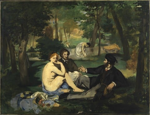 Édouard Manet, Le Déjeuner sur l'herbe, 1863 ca. - Londra, Courtauld Institute Galleries - © The Samuel Courtauld Trust  