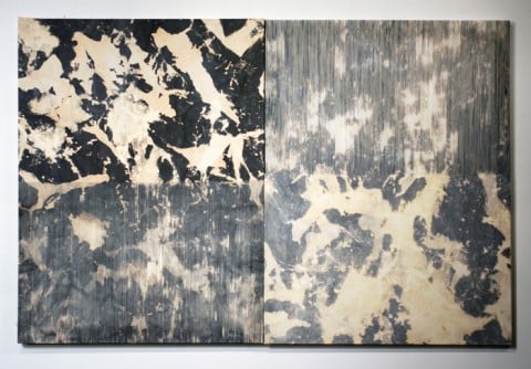 Rebecca Ward, rocky mountain oysters, 2012 (sx) / cow tipping, 2012 (dx) - Courtesy the artist, Artnesia & Ronchini Gallery