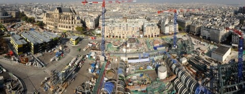 Les Halles nell'ottobre 2012