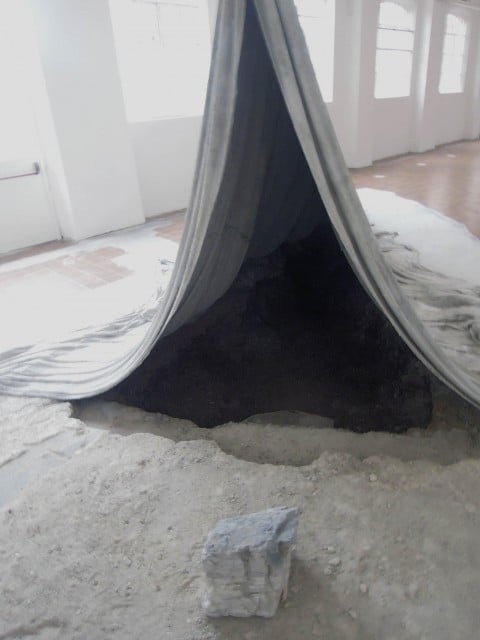 Thiago Rocha Pitta, L’Eremo, veduta della mostra presso Gluck50, Milano 2013