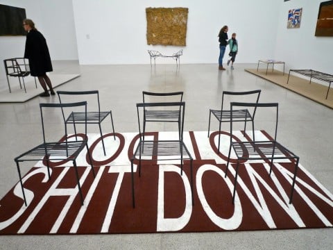 Franz West - Ohne Titel – 1990 – Installazione 
