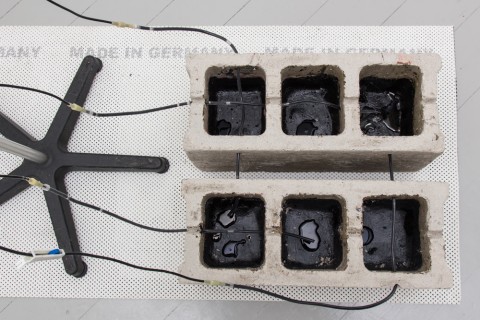 Mary Zygouri – Laborintus - veduta della mostra presso Dino Morra, Napoli 2013 - photo Danilo Donzelli