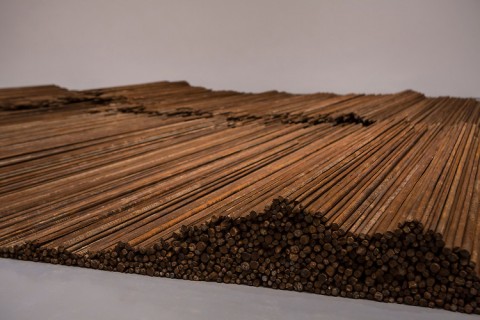 Ai Weiwei, Straight, 2012 - dettaglio