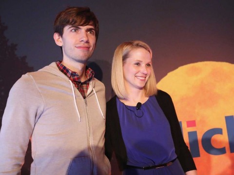 David Karp e Marissa Meyer