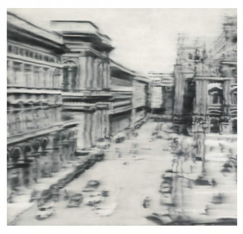 Gerhard Richter - Domplatz, Mailand, 1946