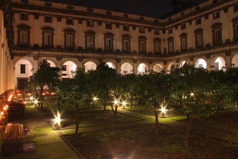 Il chiostro degli aranci - courtesy Monumento Nazionale dei Girolamini - photo Raffaele Traettino