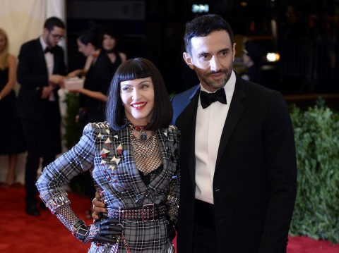 Madonna e Riccardo Tisci al Met Gala