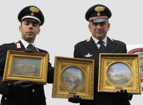 Nucleo per la Tutela del Patrimonio Culturale dei Carabinieri - recupero Vanvitelli