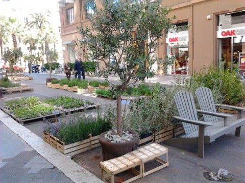 Primavera Mediterranea - Bari, il giardino temporaneo di Via Argiro