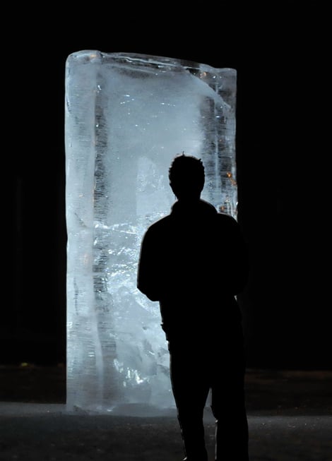 Stefano Cagol, The Ice Monolith