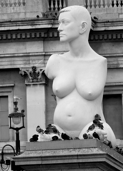 Marc Quinn, Alison Lapper Pregnant - Trafalgar Square, Londra