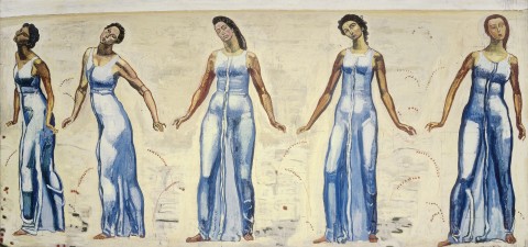 Ferdinand Hodler, Blick in die Unendlichkeit, 1913/14-1916 - Kunstmuseum Basel - photo Kunstmuseum Basel, Martin P. Bühler