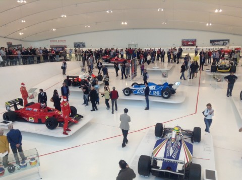 Grand Prix: le monoposto del campionato di Formula 1 - veduta della mostra presso il Museo Casa Enzo Ferrari, Modena 2013