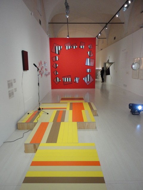 From Albers to Warhol to (now) - veduta della mostra presso il Museo di Santa Giulia, Brescia 2013