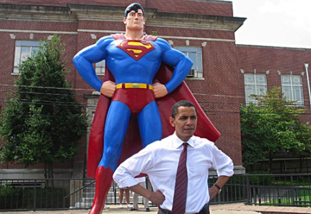 Barack Obama e Superman