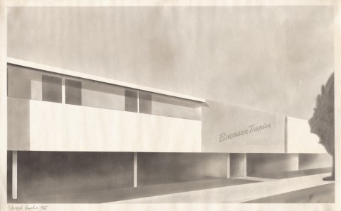 Ed Ruscha, Bronson Tropics, 1965 - The Cleveland Museum of Art © Ed Ruscha