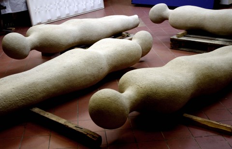 Fausto Melotti, I  Sette Savi, 1961, particolare del gruppo scultoreo © Pierantonio Tanzola