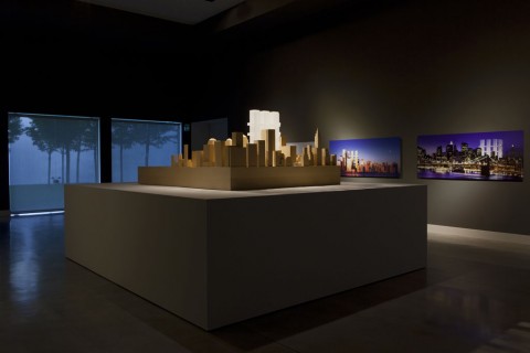 Richard Meier - veduta della mostra presso la Fondazione Bisazza, Montecchio 2013