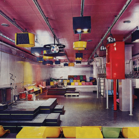 Studio Derossi, Piper a Torino, 1966, foto Rinaldi