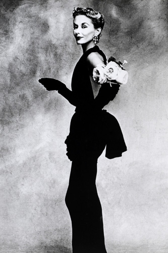 Irving Penn, Woman in Roses, Lisa Fonssagrives Penn, 1950
