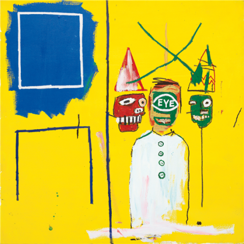 Jean-Michel Basquiat - Three Pontificators