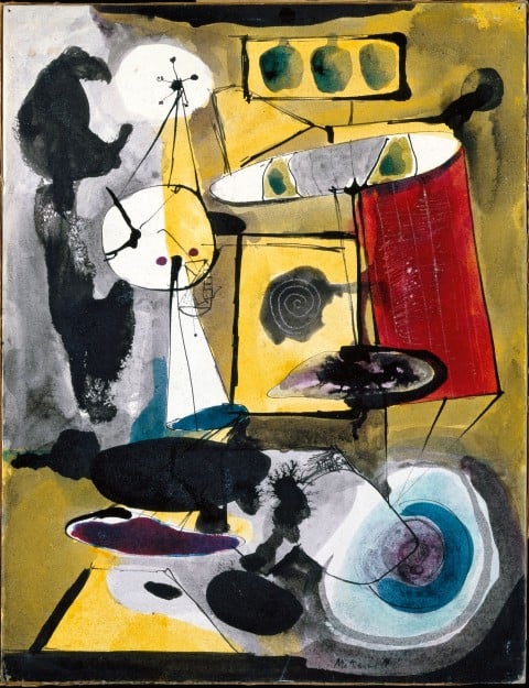 Robert Motherwell, La porta, luglio 1943 - Collezione privata - © Dedalus Foundation, Inc/Licensed by VAGA, New York, NY