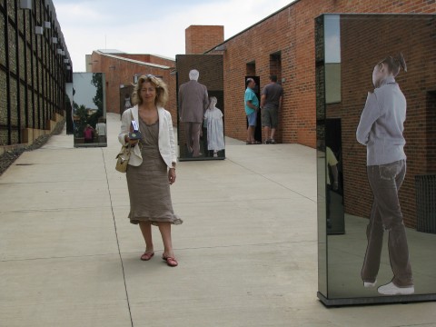 Anna Detheridge al Museo dell'Apartheid