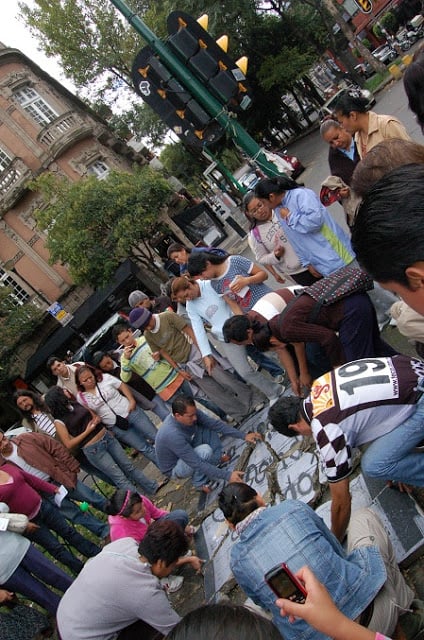 Verónica Toscano, taller del Ecomuseo Transurbano, Messici DF 2008-2013