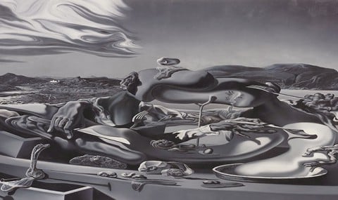 Glenn Brown,  Oscillate Wildly (after ‘Autumnal Cannibalism’ 1936 by Salvador Dalí), 1999