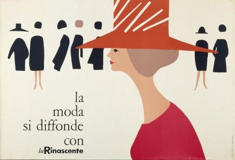 Lora Lamm, La moda si diffonde con - la Rinascente, ca. 1960 - Collezione: Museum für Gestaltung Zurigo, MfGZ 