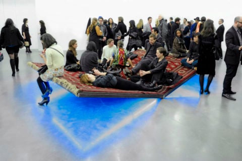 Slavs and Tatars, PrayWay - 2nd New Museum Triennial, New York. Photo courtesy of Patrick McMullan