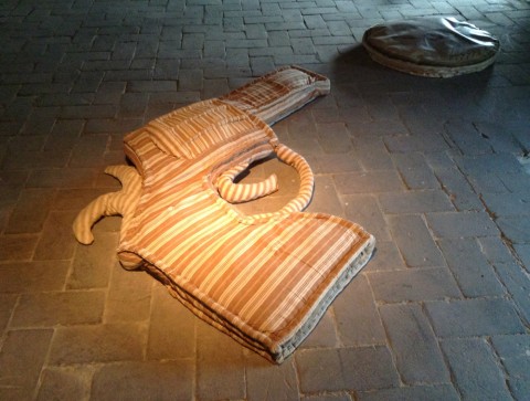 Silvia Manazza, opere presso galleria Alphacentauri, Parma, 2013